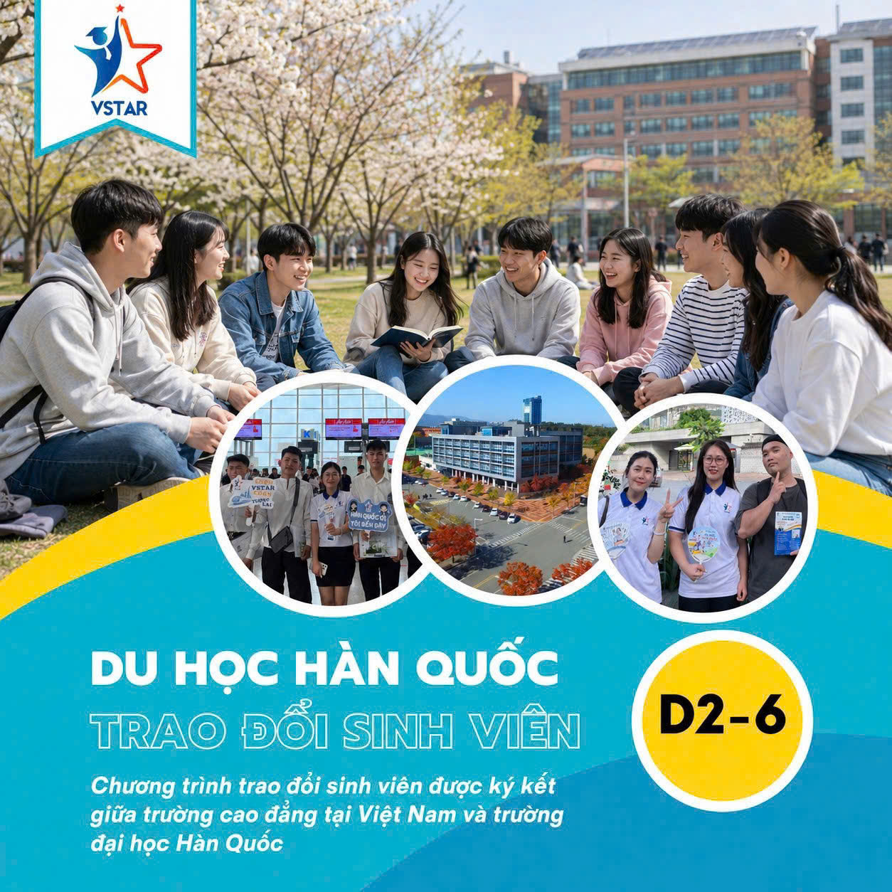 Du học Hàn Quốc trao đổi sinh viên D2-6